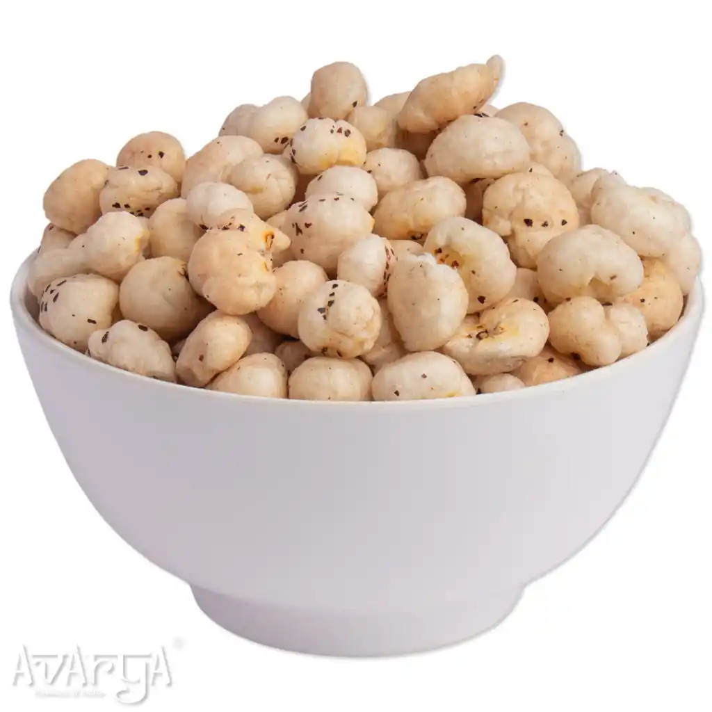 Black Salt Makhana - Black Salted Fox Nuts-02