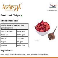 Ingredients And Nutrition Facts Of Beetroot Chips Namkeen