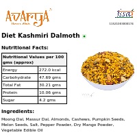 Ingredients And Nutrition Facts Of Diet Kashmiri Dalmoth Health Food