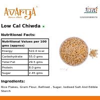 Ingredients And Nutrition Facts Of Low Cal Chiwda Health Food