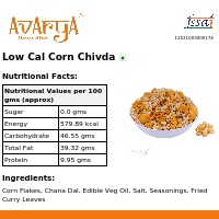 Ingredients And Nutrition Facts Of Low Cal Corn Chivda Health Food