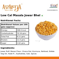 Ingredients And Nutrition Facts Of Low Cal Masala Jowar Bhel Health Food