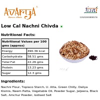 Ingredients And Nutrition Facts Of Low Cal Nachni Chivda Health Food