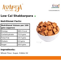 Ingredients And Nutrition Facts Of Low Cal Shakkarpara Health Food