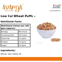Ingredients And Nutrition Facts Of Low Cal Wheat Puffs Health Food