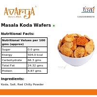 Ingredients And Nutrition Facts Of Masala Koda Wafers Namkeen